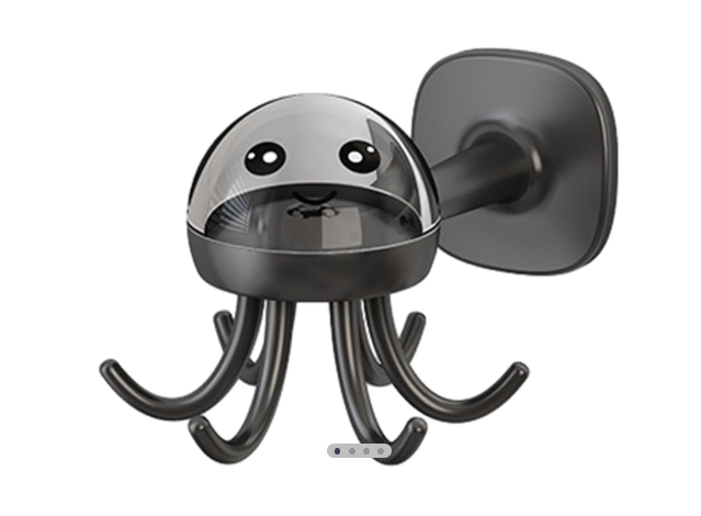 Miniatura 3 de Gancho pulpo giratorio 360